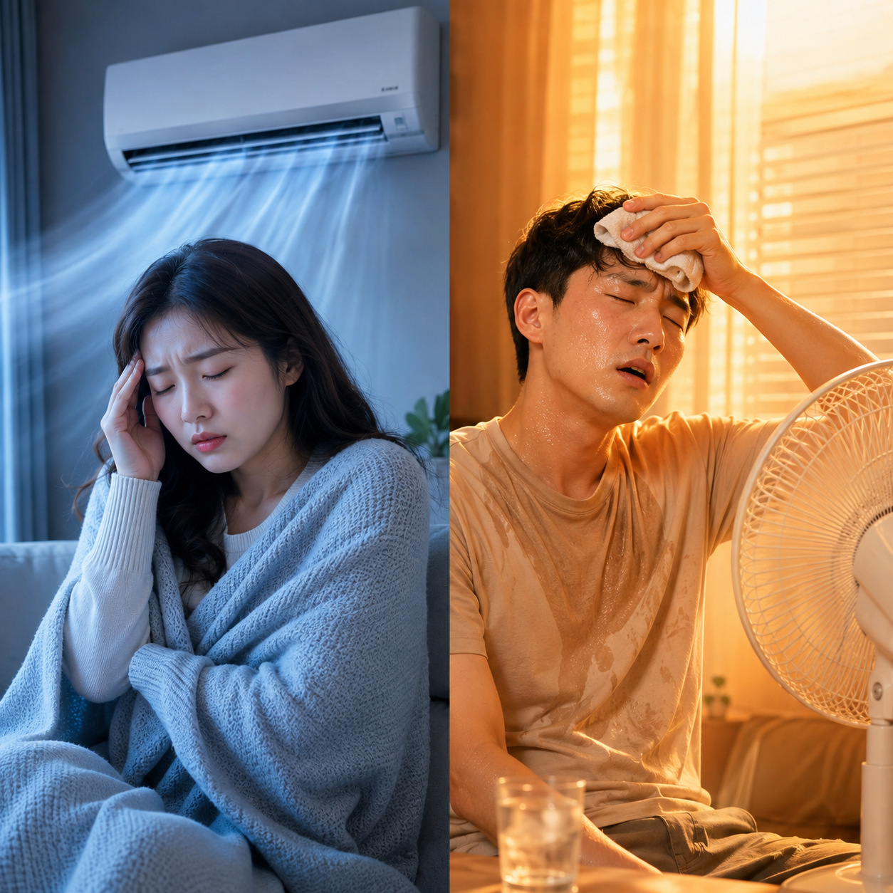 냉방병인지 여름감기인지 헷갈릴 때｜증상 차이와 대처법