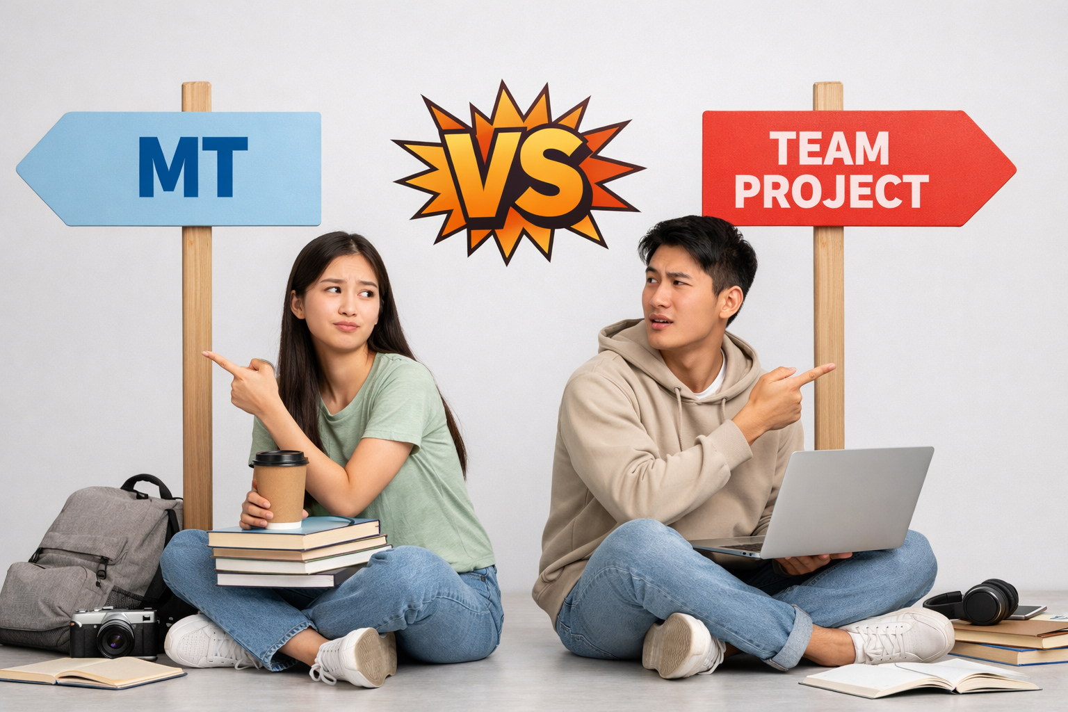 MT 없이 친해지기 vs 팀플 없이 졸업하기, 뭐가 더 가능할까?