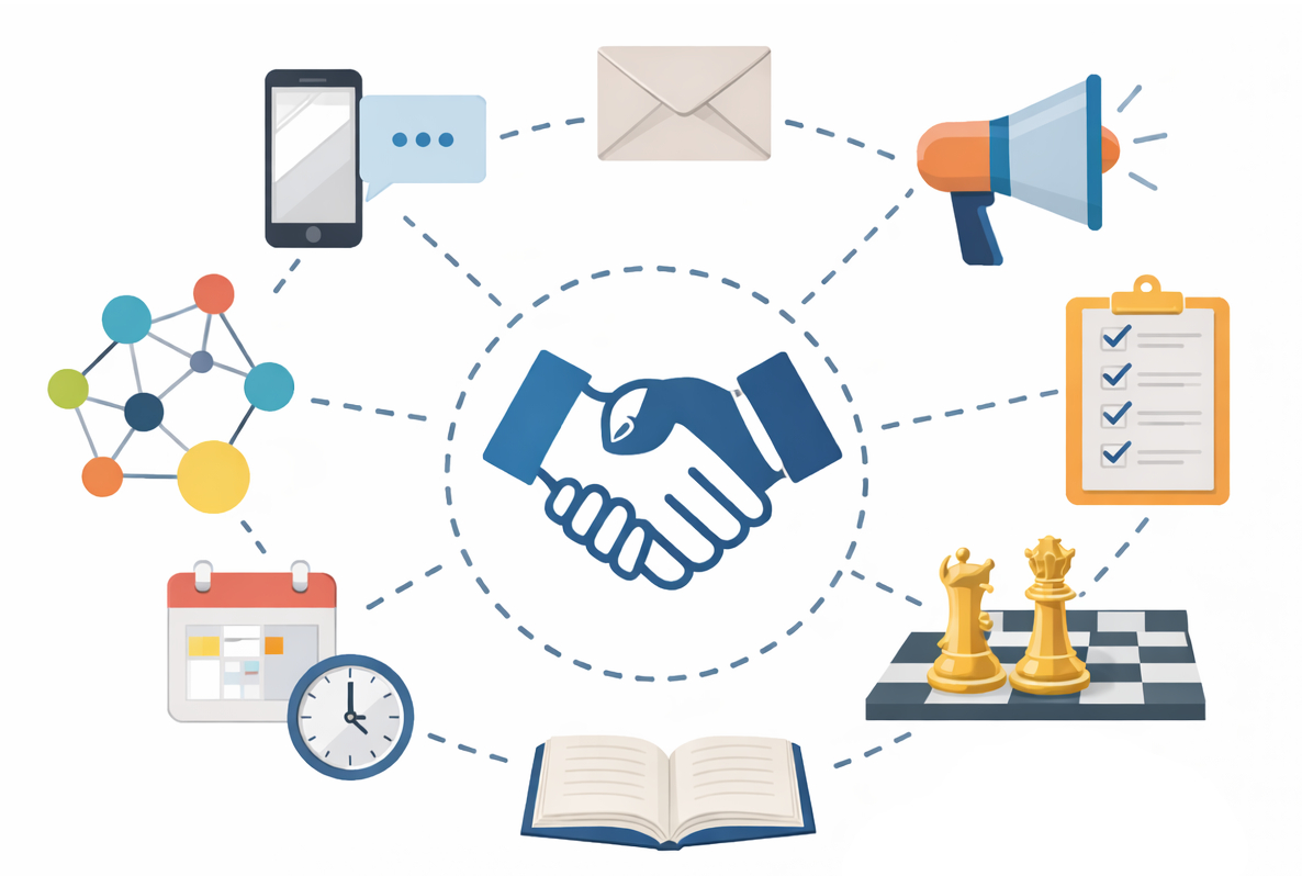 새학기 인맥관리방법, 결국 중요한 건 ‘많이 아는 것’보다 ‘꾸준히 연결되는 것’