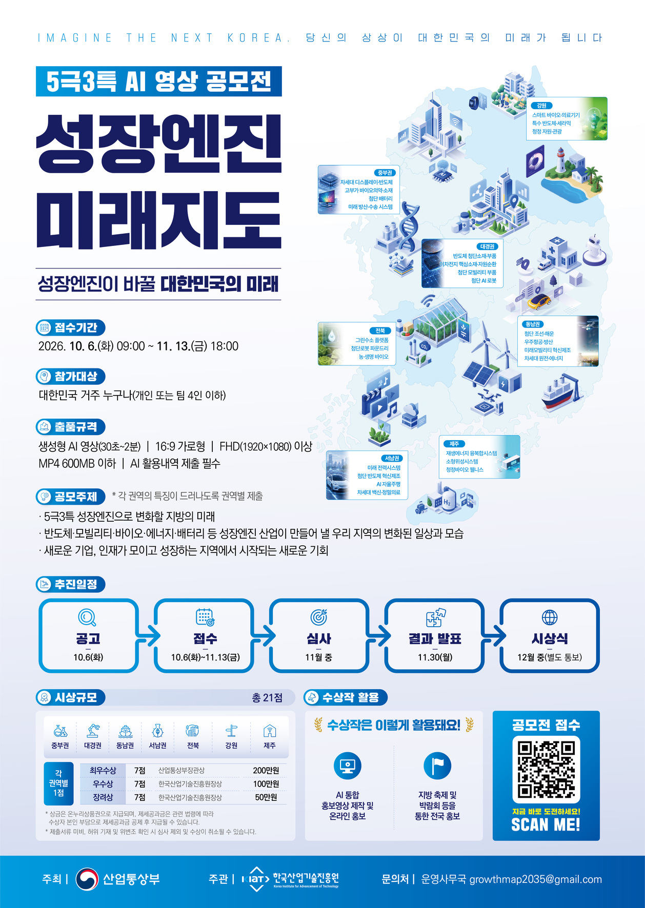 5극3특 성장엔진 미래지도 AI 영상 공모전