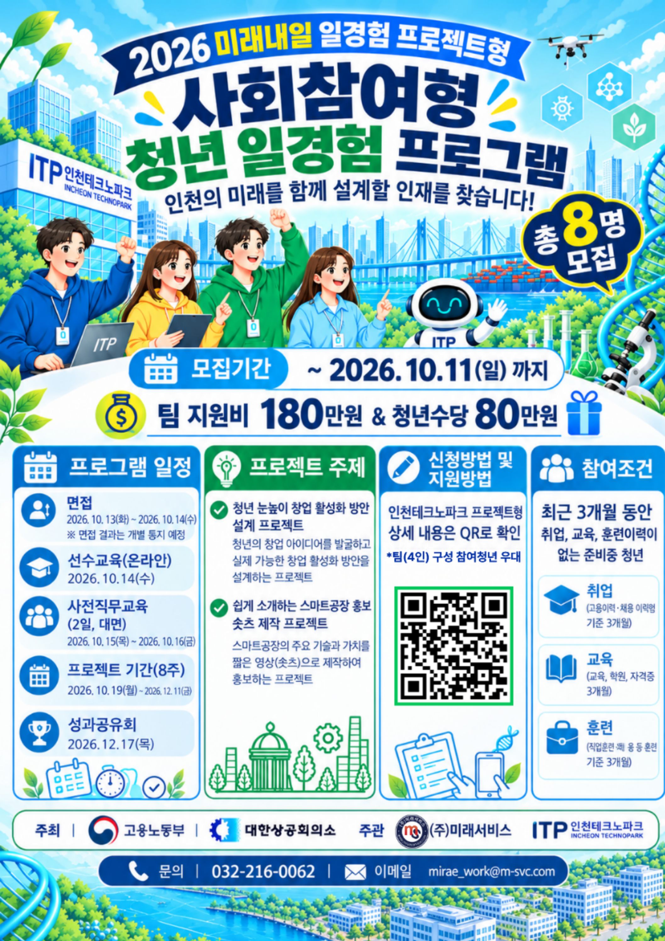 (사회참여형) 2026 미래내일일경험 프로젝트형 3차 참여자 모집