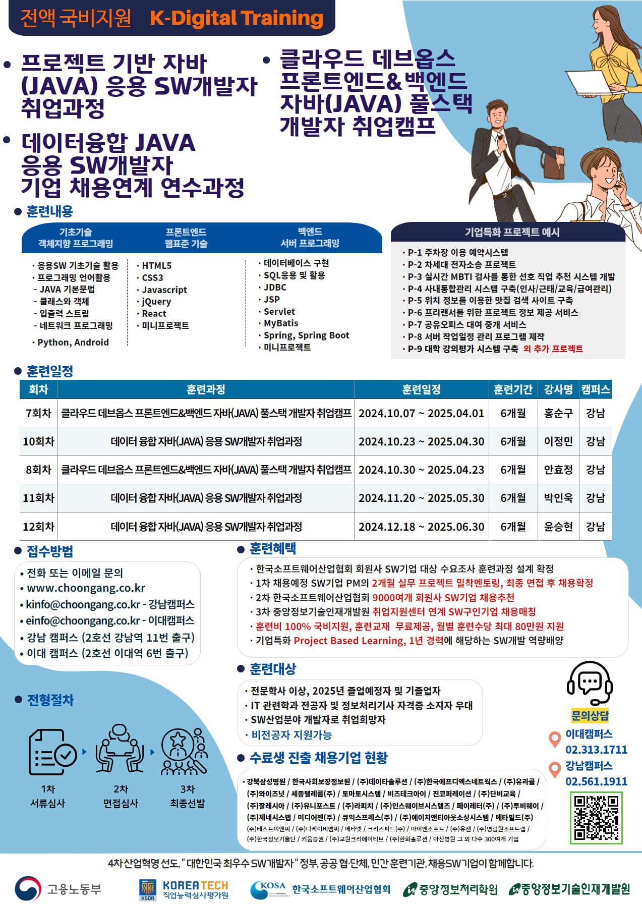 클라우드 데브옵스 자바(JAVA) 풀스택 개발자 취업캠프