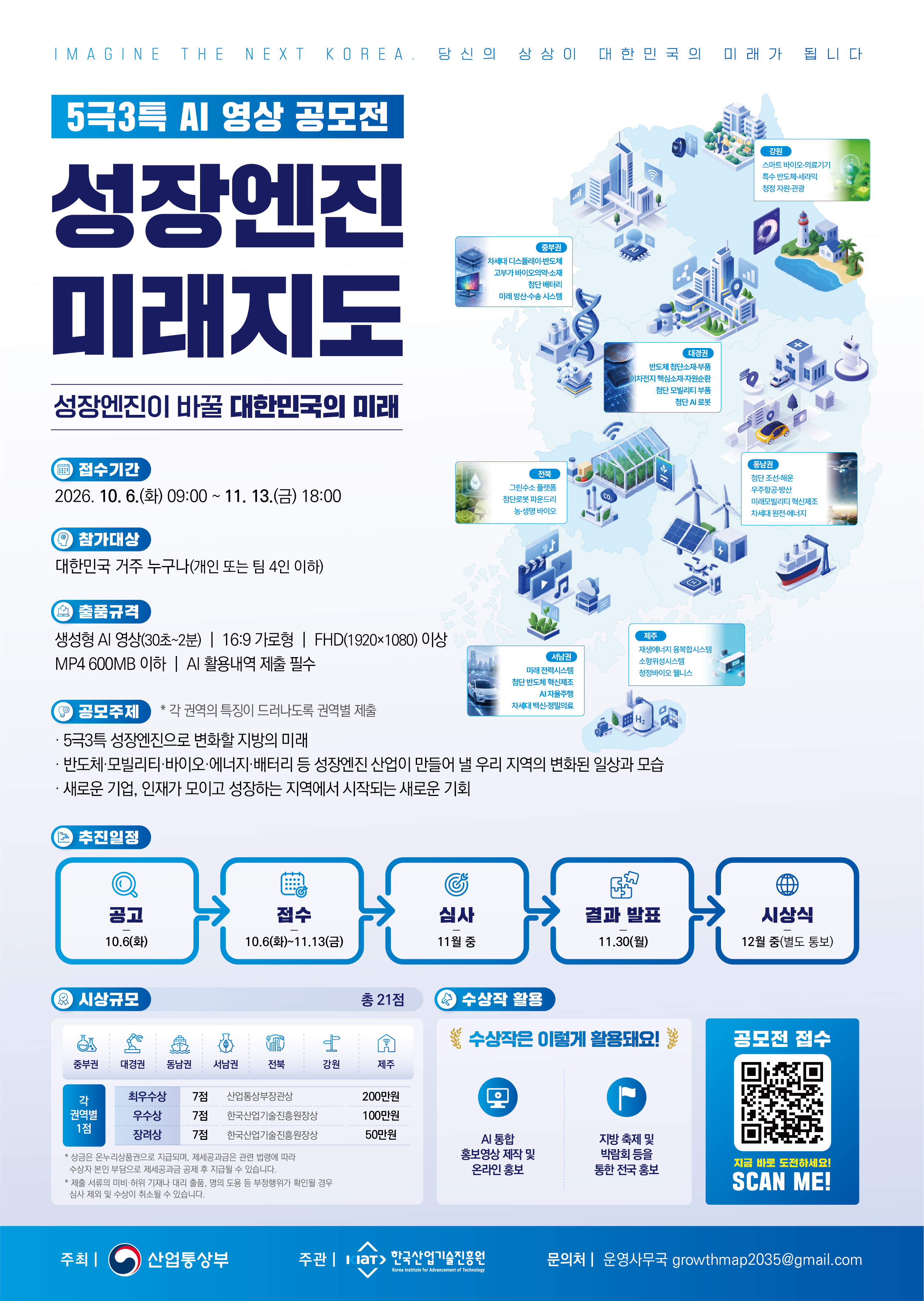 5극3특 성장엔진 미래지도 AI 영상 공모전
