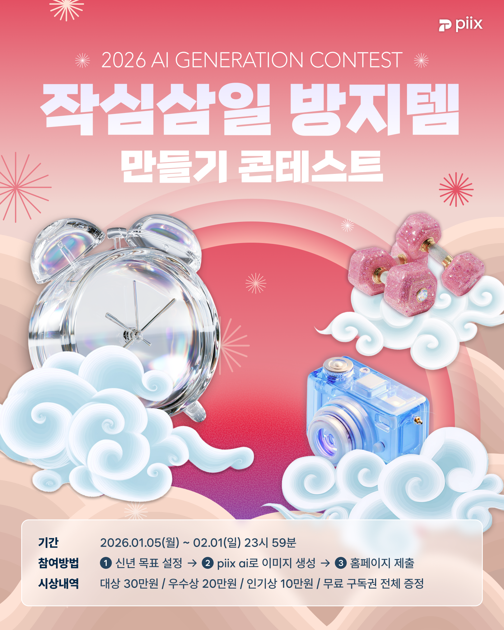 2026 작심삼일 방지템 AI 챌린지