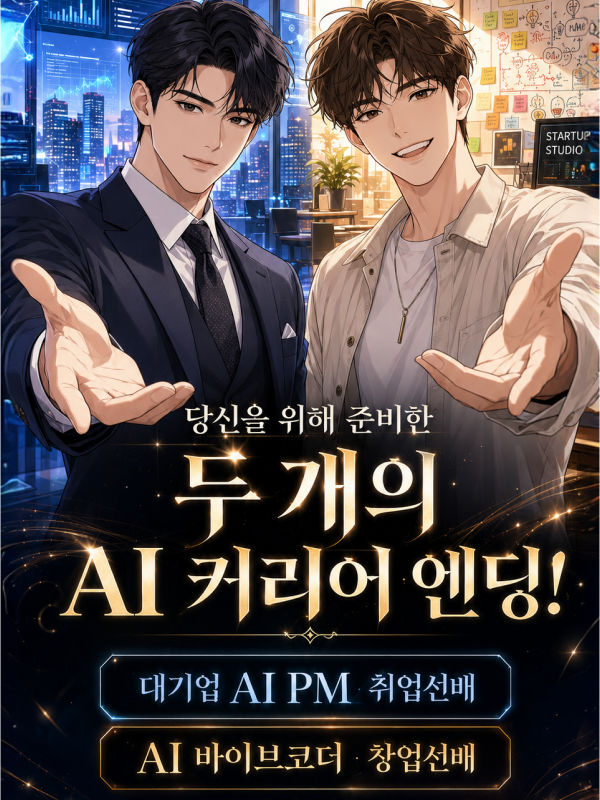 AI로 직장도 사업도 선택하는 사람들_AI PM 양성과정 모집