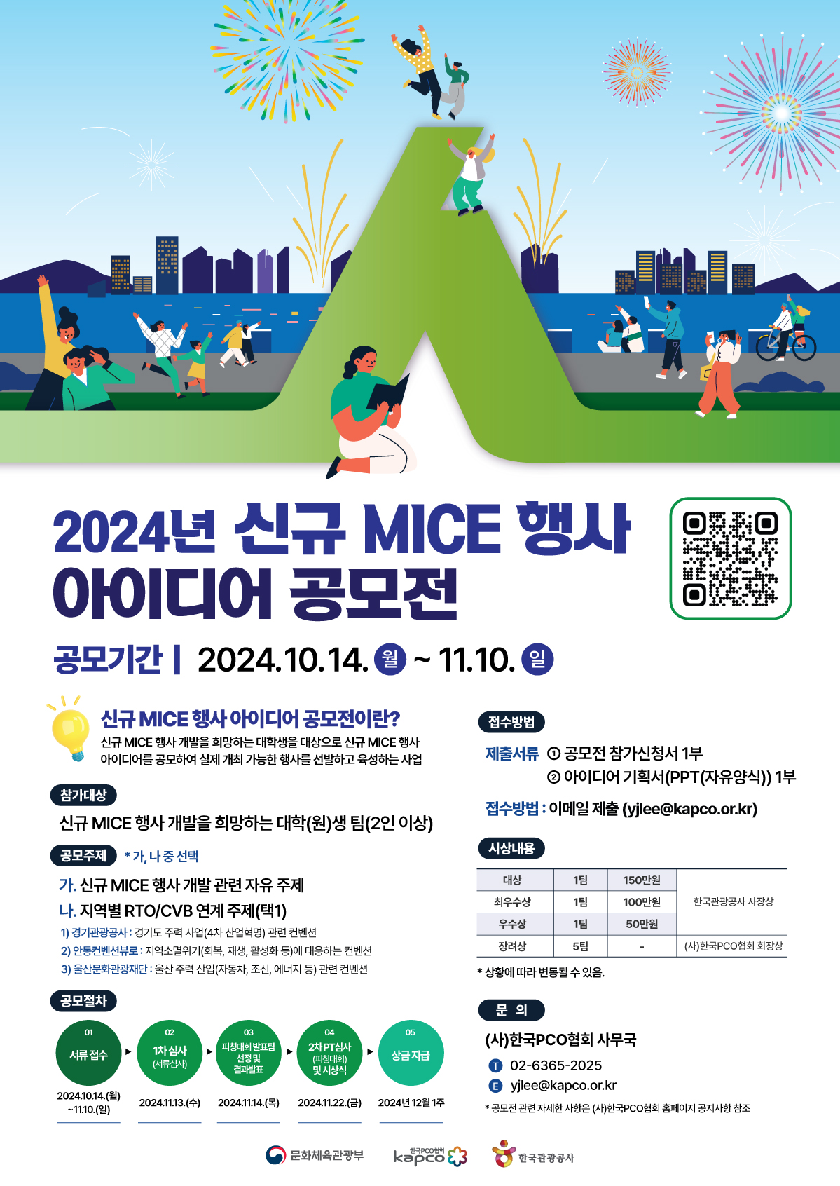 2024년 신규 MICE 행사 아이디어 공모전