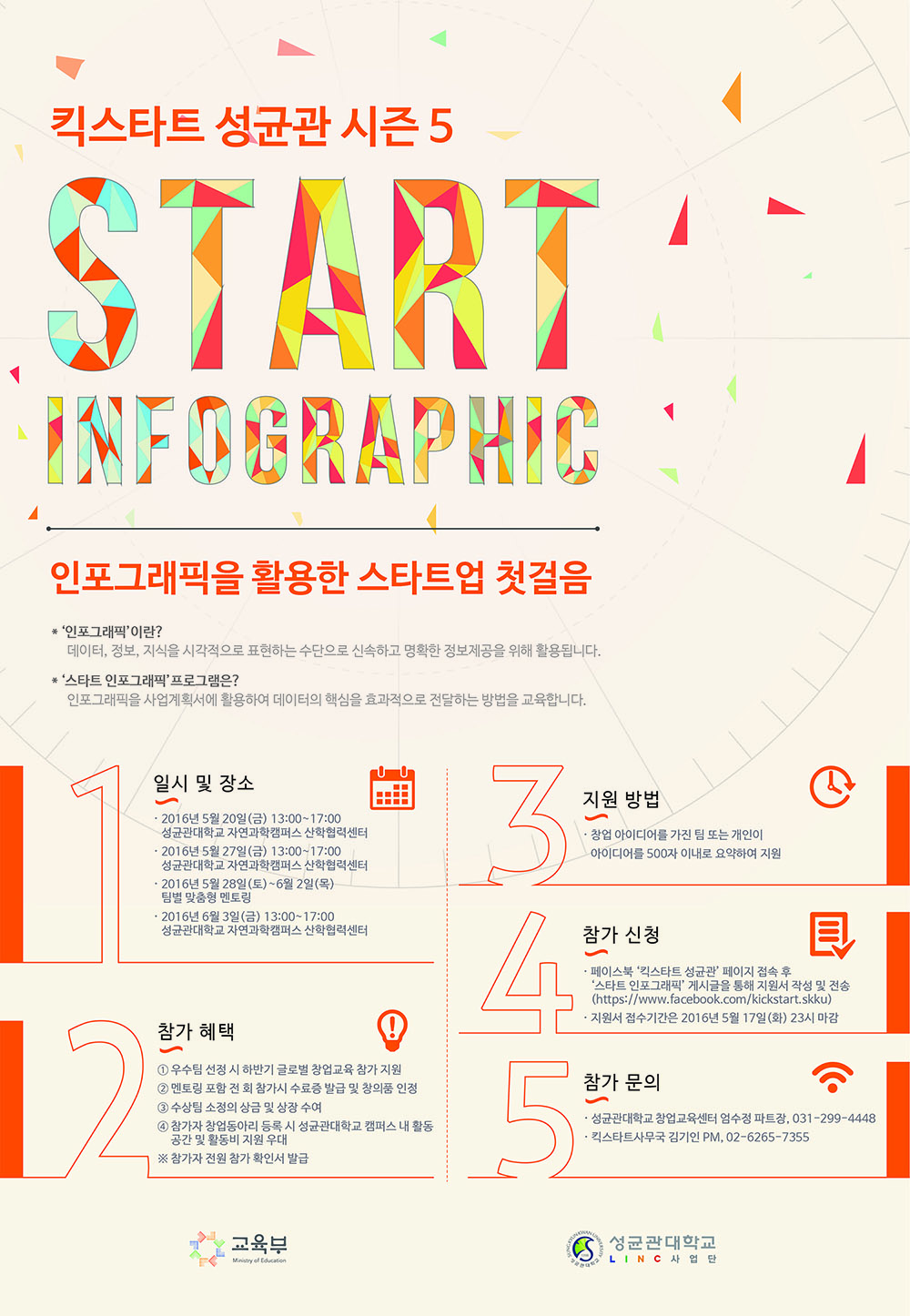 킥스타트 성균관 시즌5 START INFOGRAPHIC