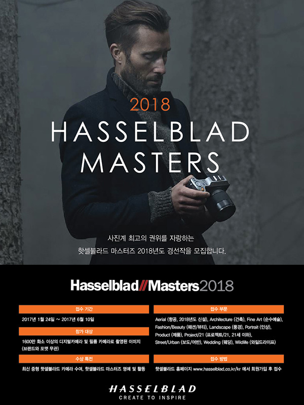 HASSELBLAD MASTERS 2018 - 핫셀블라드 마스터즈 2018