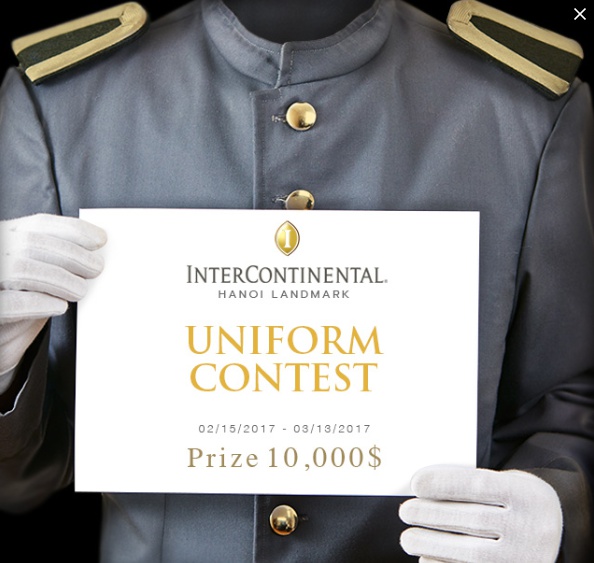 INTERCONTINENTAL HANOI LANDMARK UNIFORM CONTEST