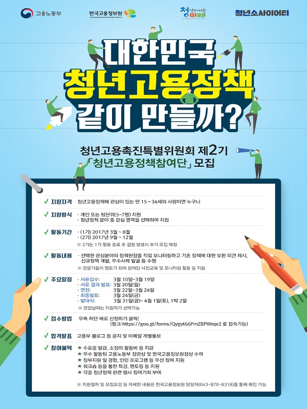 고용노동부 청년고용정책참여단