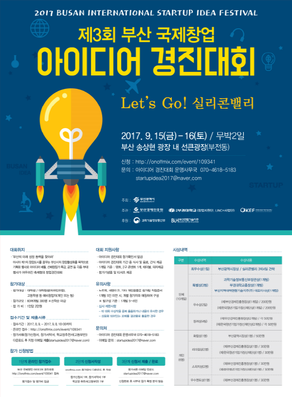 부산 국제창업 아이디어 경진대회