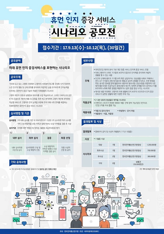 휴먼 인지 증강 서비스 시나리오 공모전