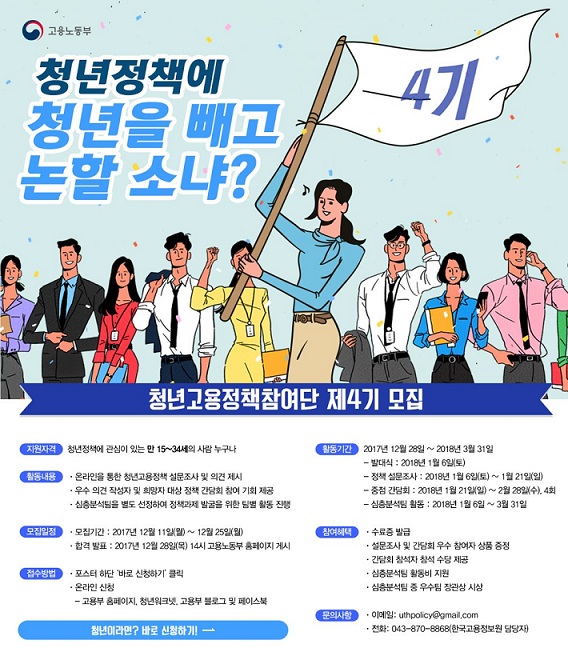 청년고용정책참여단 4기