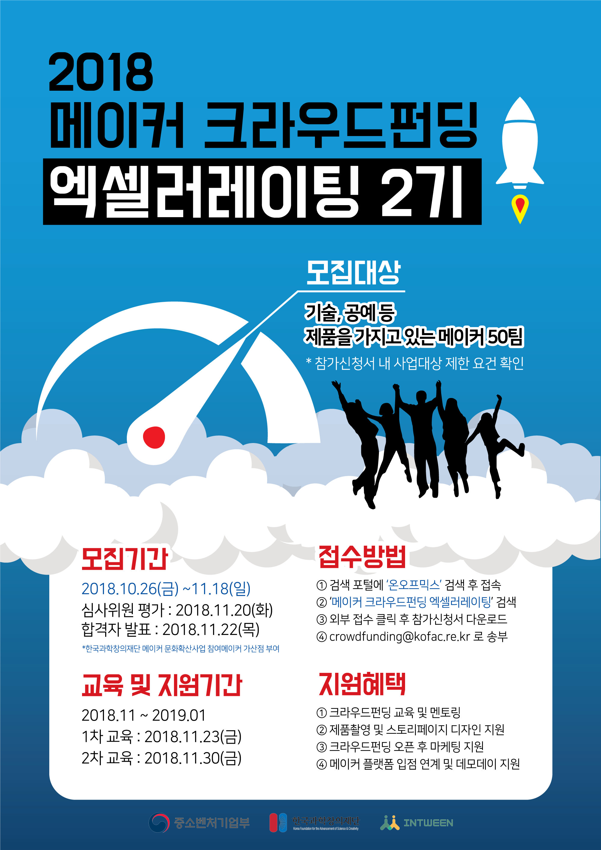 2018 메이커 크라우드펀딩 엑셀러레이팅 2기 모집