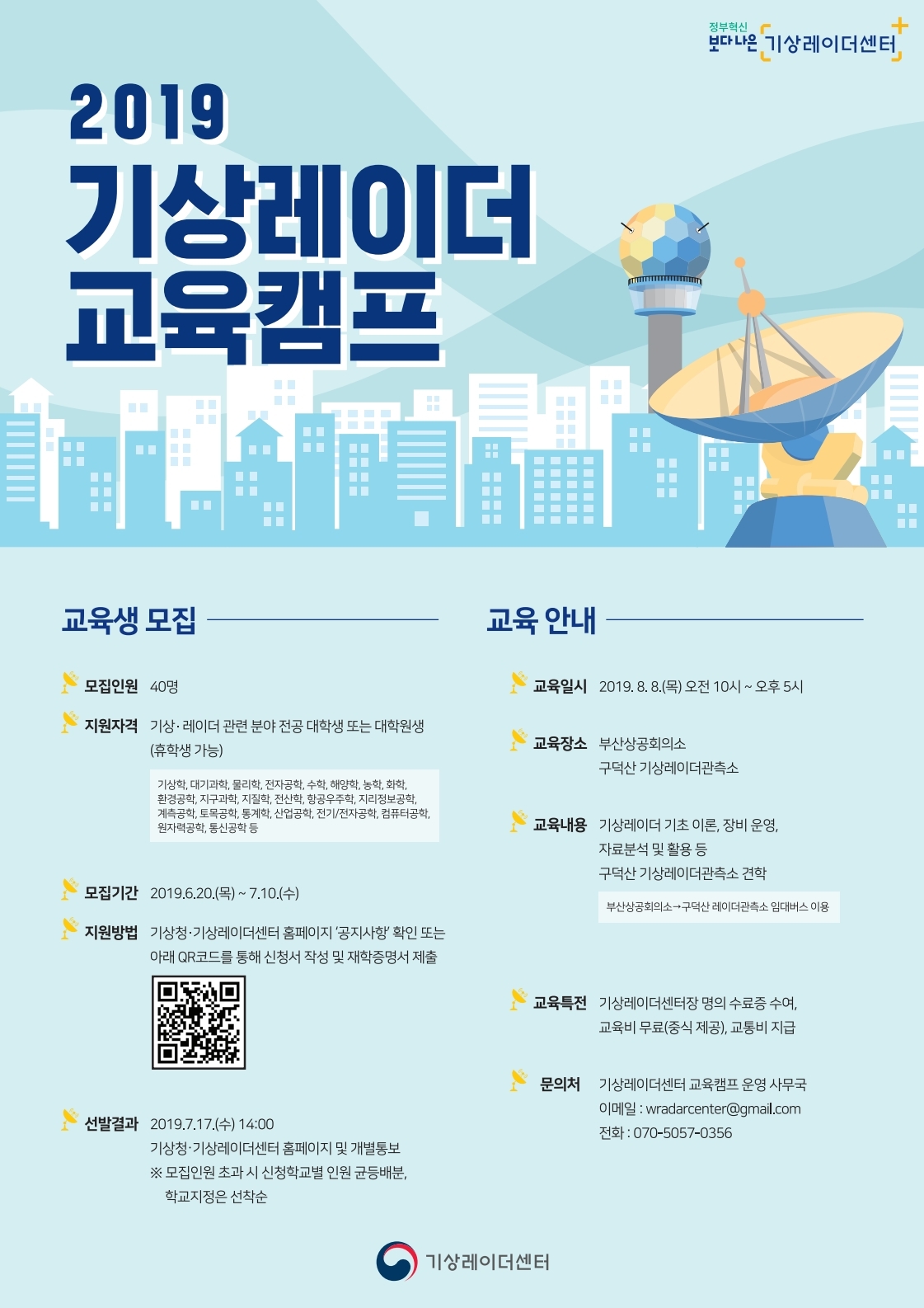 2019년 기상레이더 교육캠프