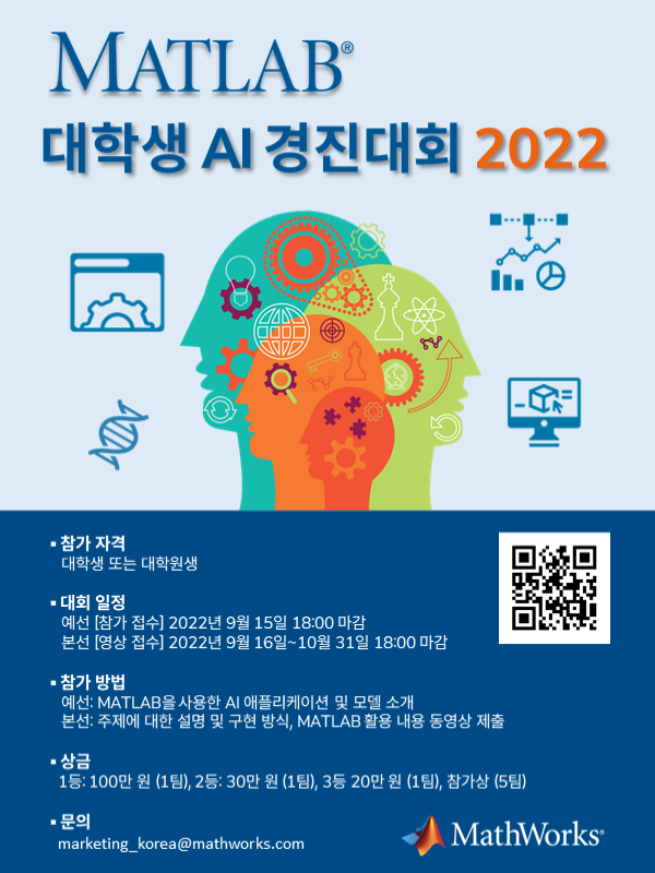 [매스웍스코리아] MATLAB 대학생 AI 경진대회 2022