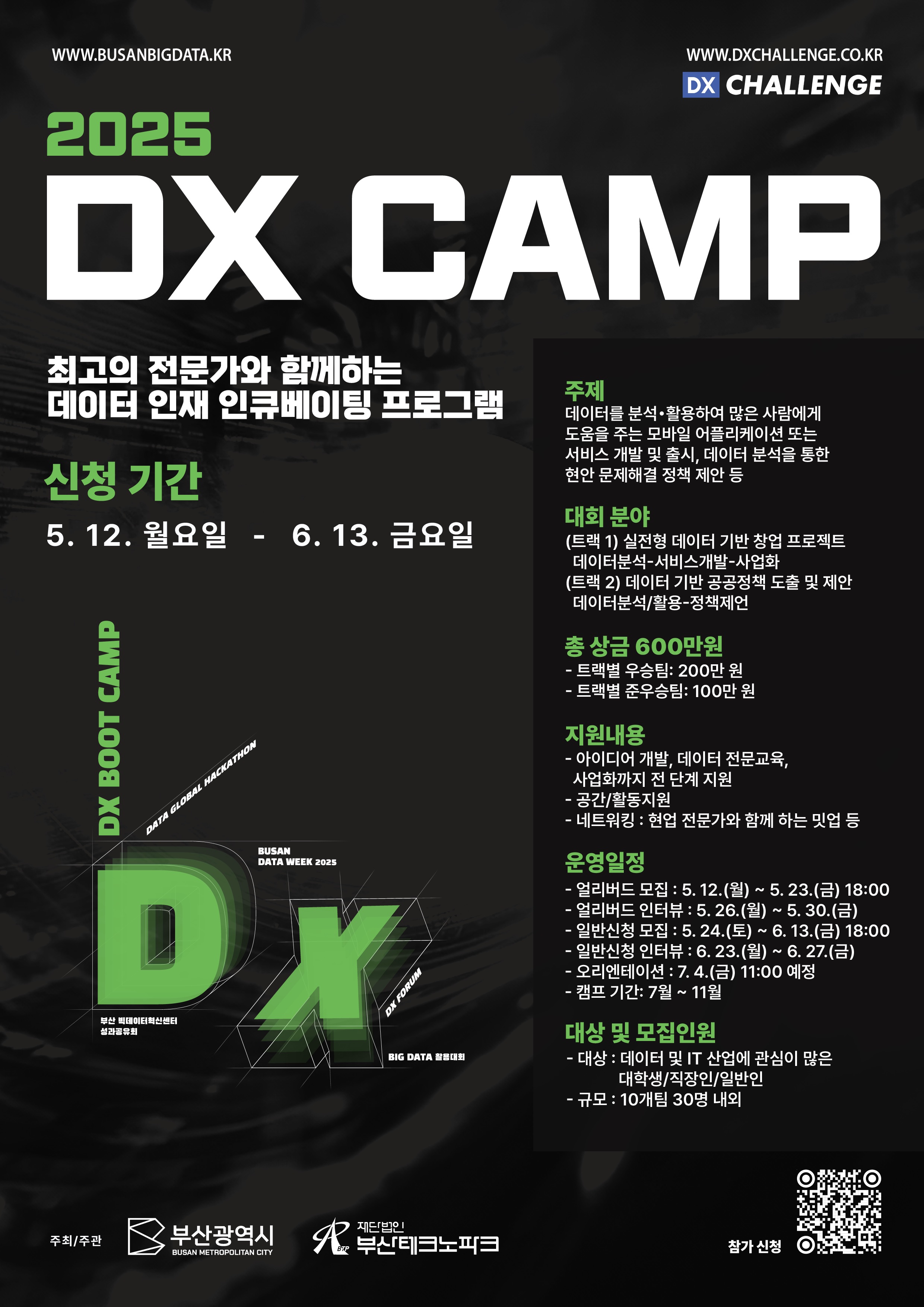 DX CAMP: 최고의 전문가와 함께하는 데이터 전문 인재 인큐베이팅 프로그램