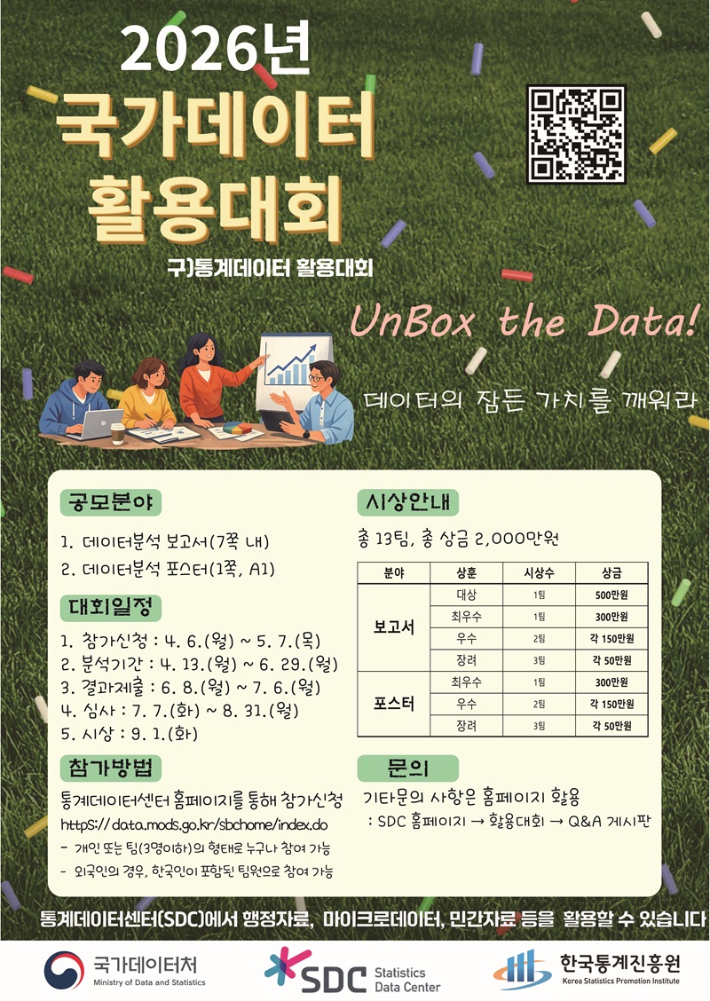 2026년 국가데이터 활용대회