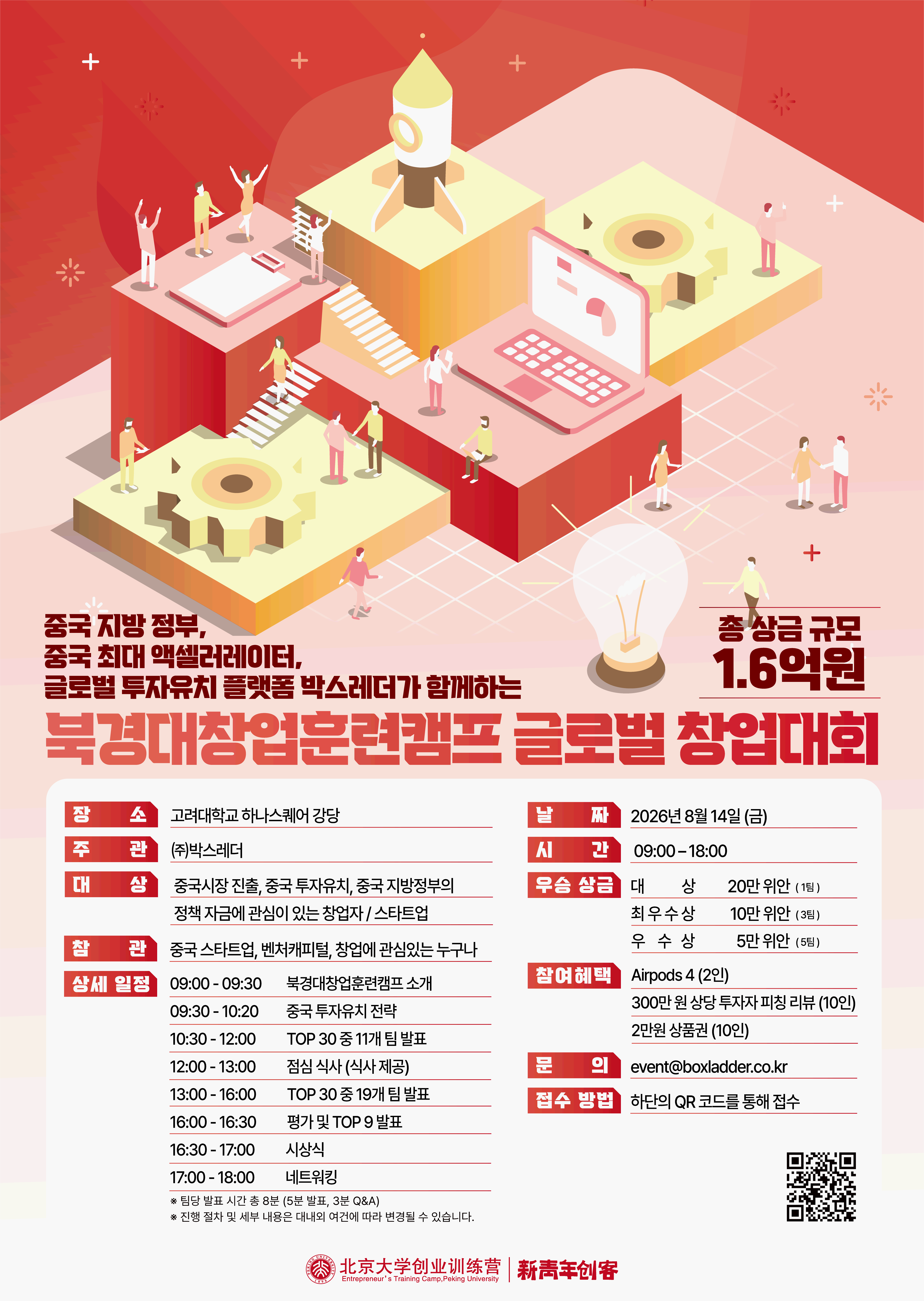 2026 북경대창업훈련캠프 글로벌 창업대회