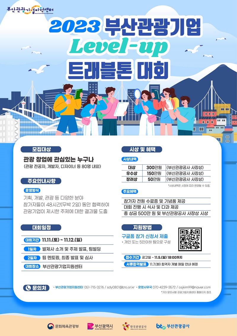 2023 부산관광기업 Level-up 트래블톤 대회