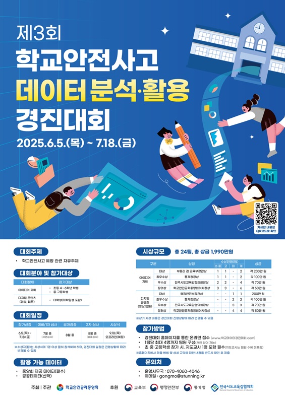 제3회 학교안전사고 데이터 분석·활용 경진대회
