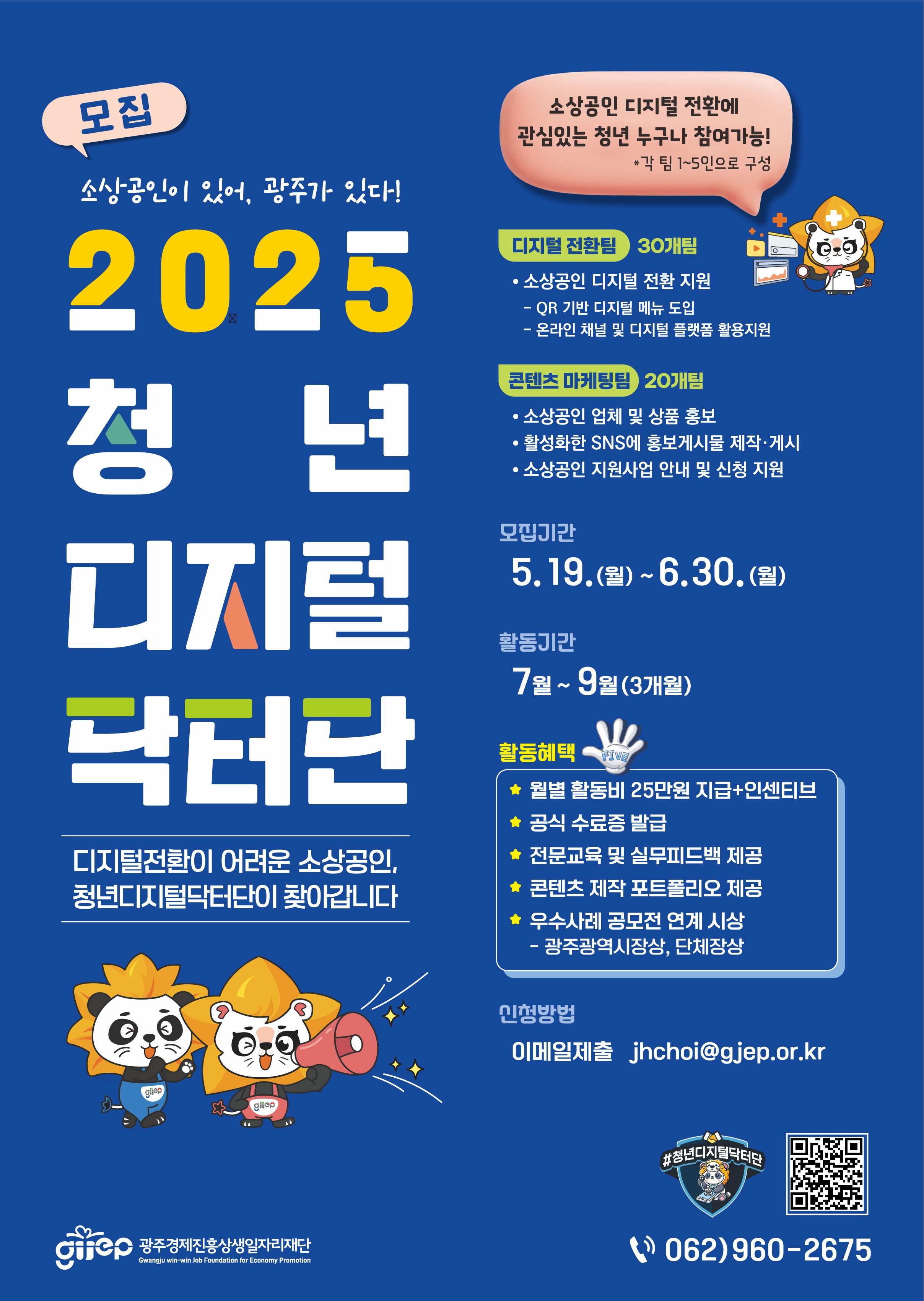 2025 청년 디지털 닥터단 모집