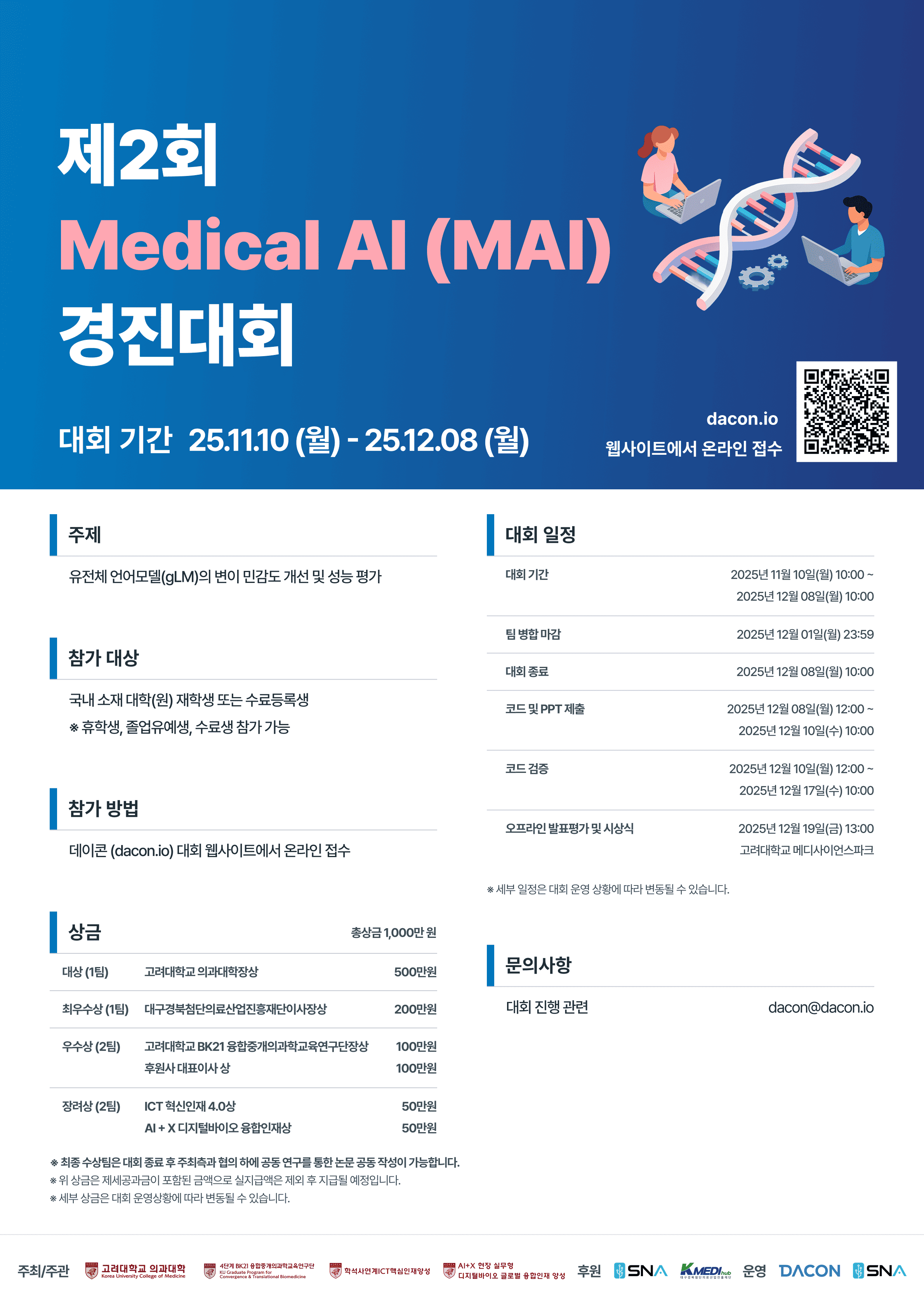 데이콘 제2회 Medical AI (MAI) 경진대회