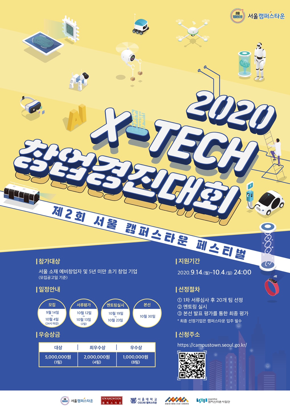 ‘서울 캠퍼스타운’ X-Tech 창업경진대회