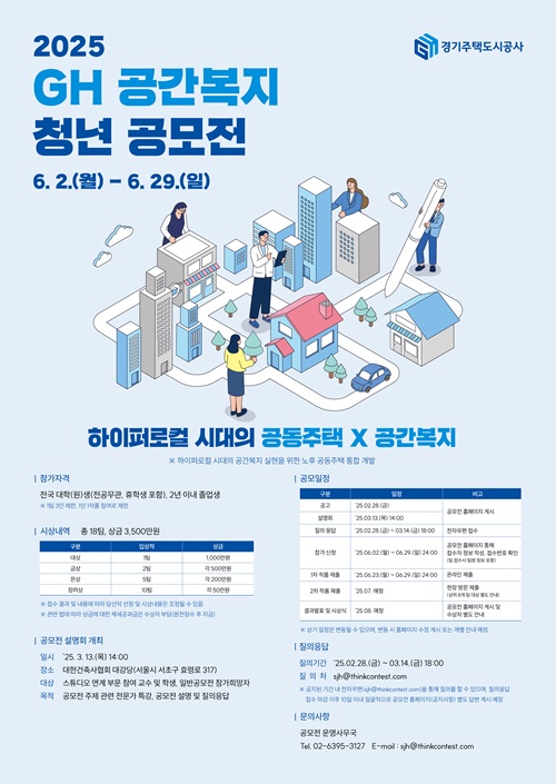 2025 GH 공간복지 청년 공모전