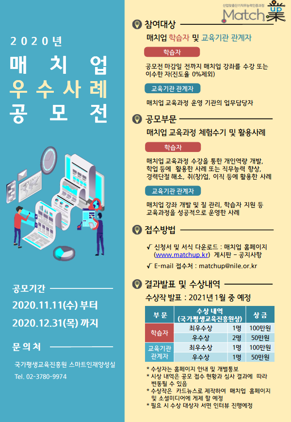 2020년 매치업 (Match業) 우수사례 공모전