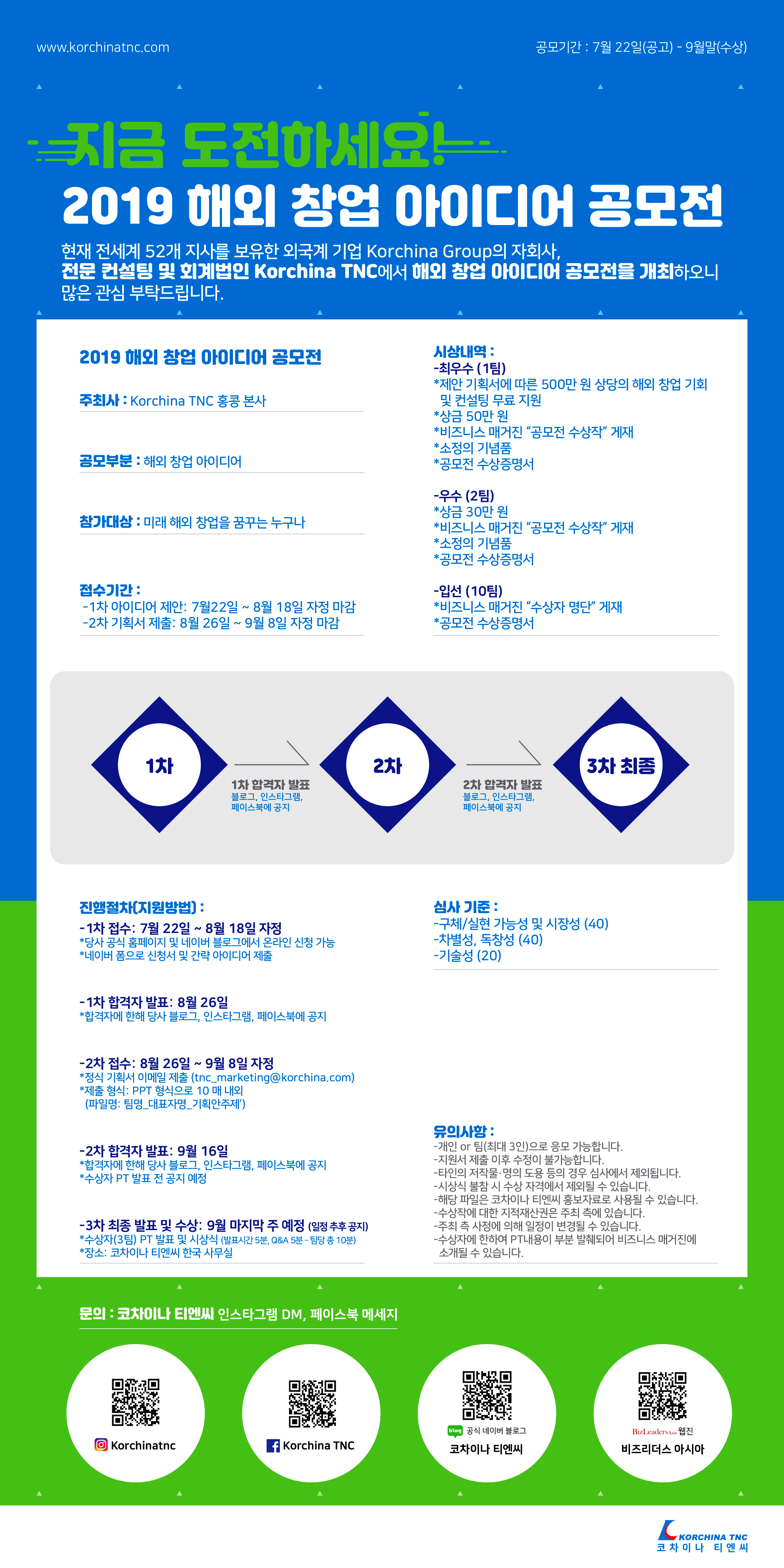 2019 해외 창업 아이디어 공모전