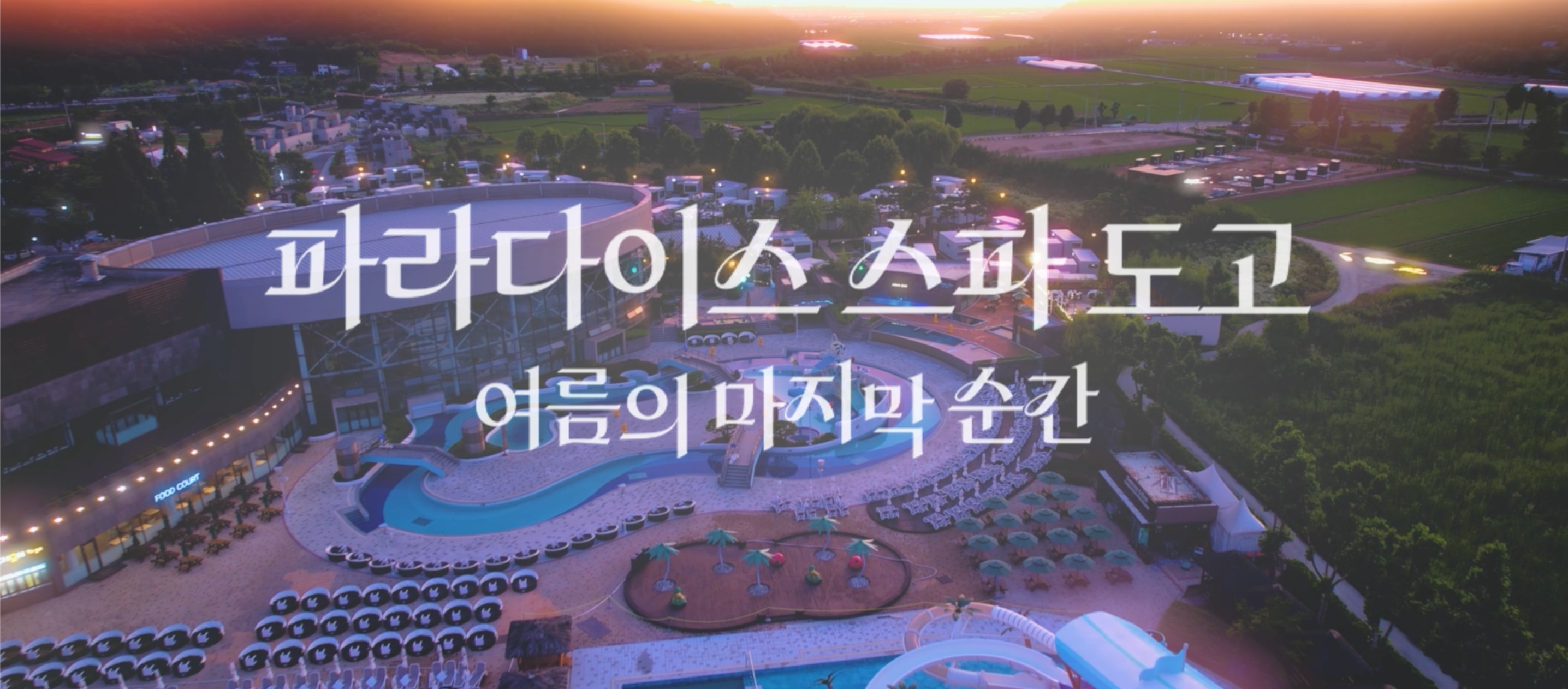 파라다이스 스파 도고 여름의 마지막 순간 댓글 이벤트
