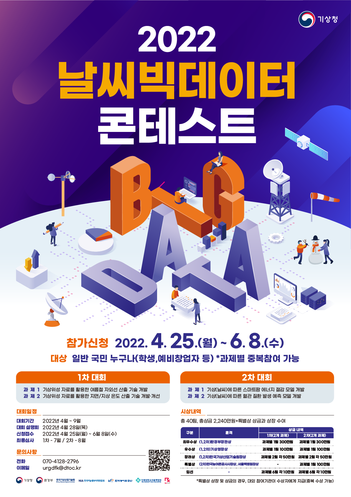 2022 날씨빅데이터 콘테스트 기간연장