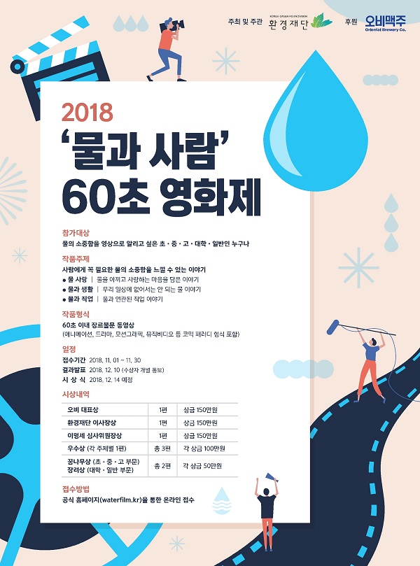 '물과 사람' 60초 영화제