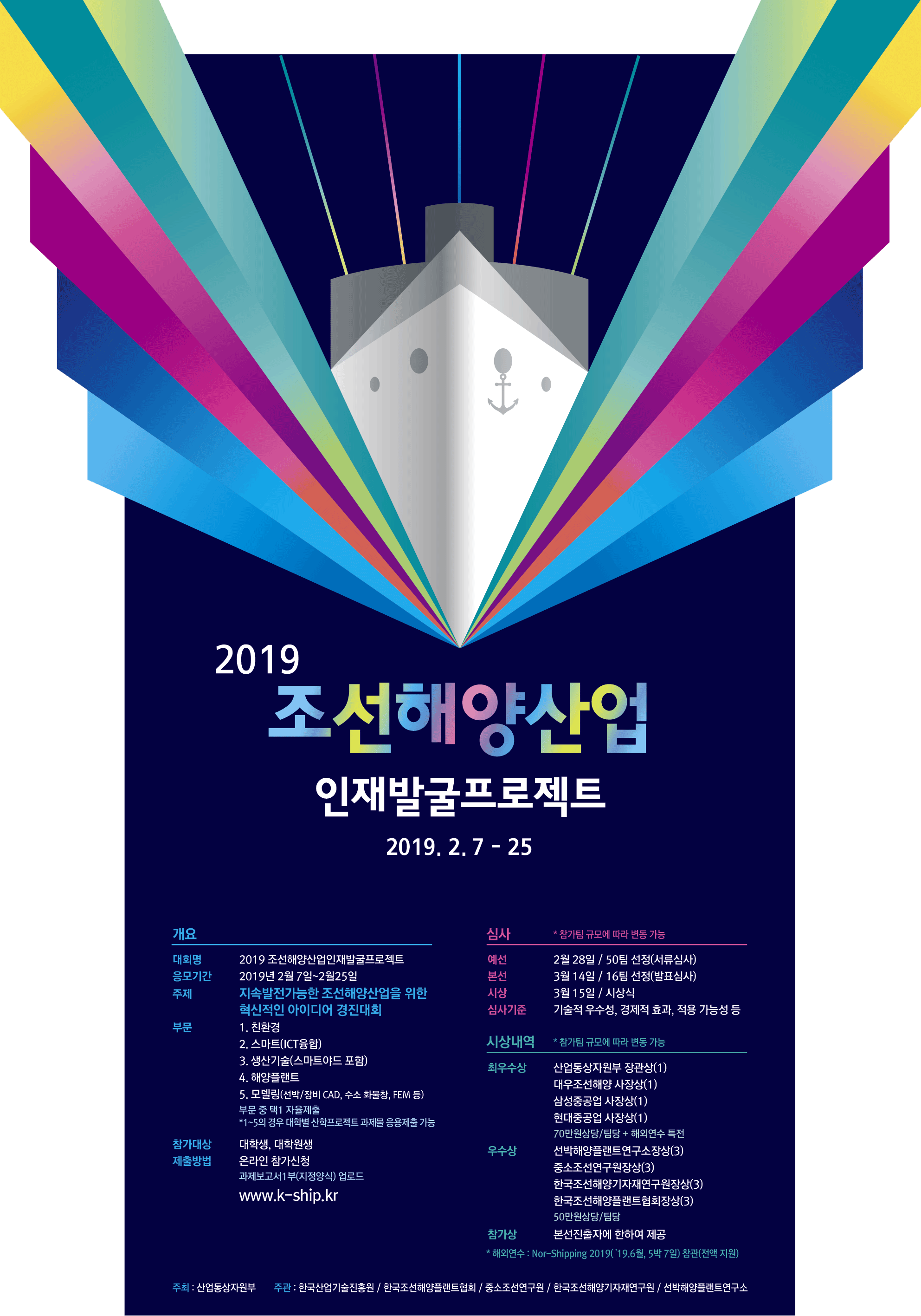 2019 조선해양산업인재발굴프로젝트