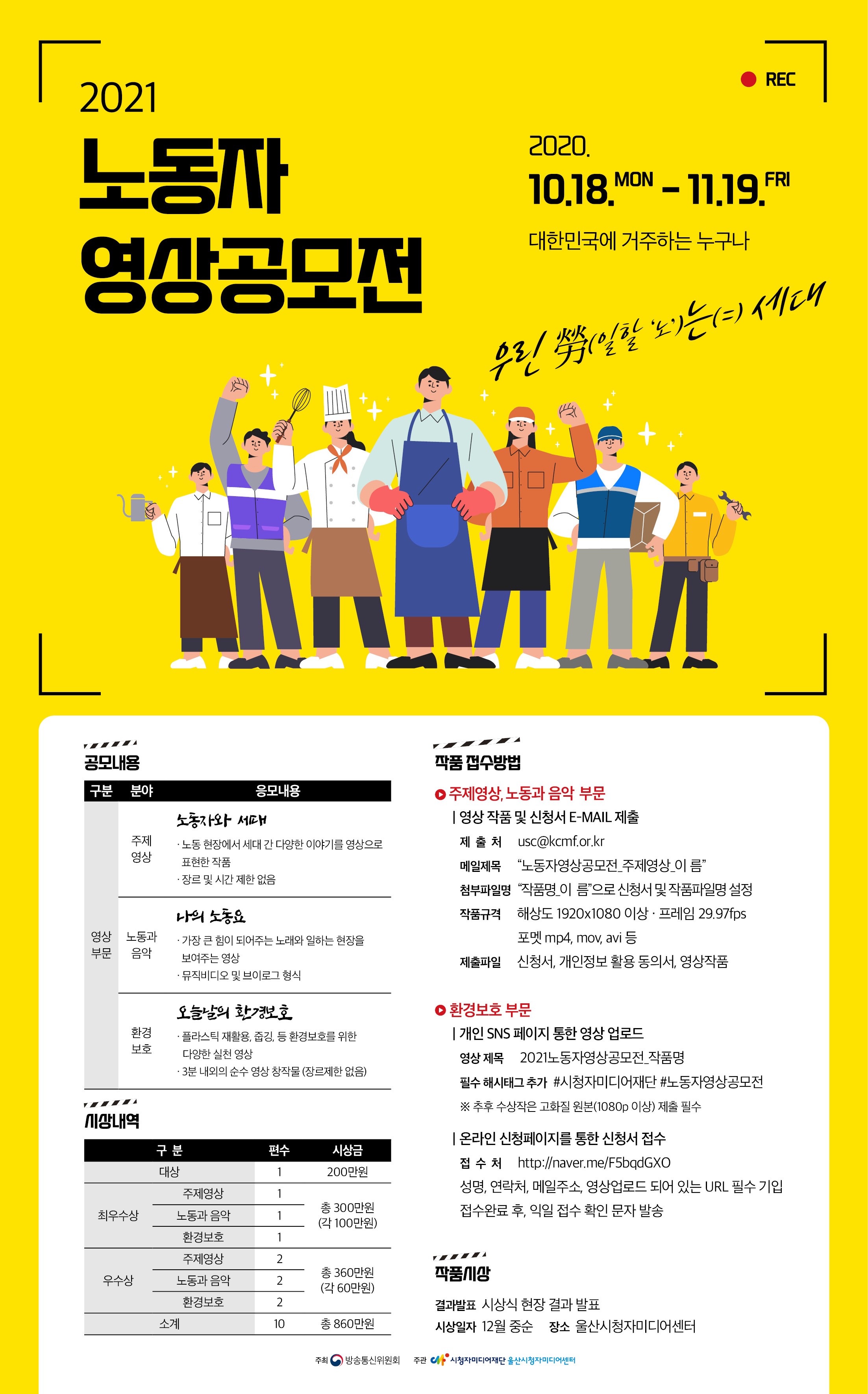 2021년 노동자영상공모전