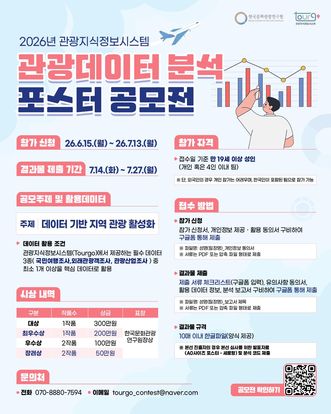 2026 관광지식정보시스템 관광데이터 분석 포스터 공모전