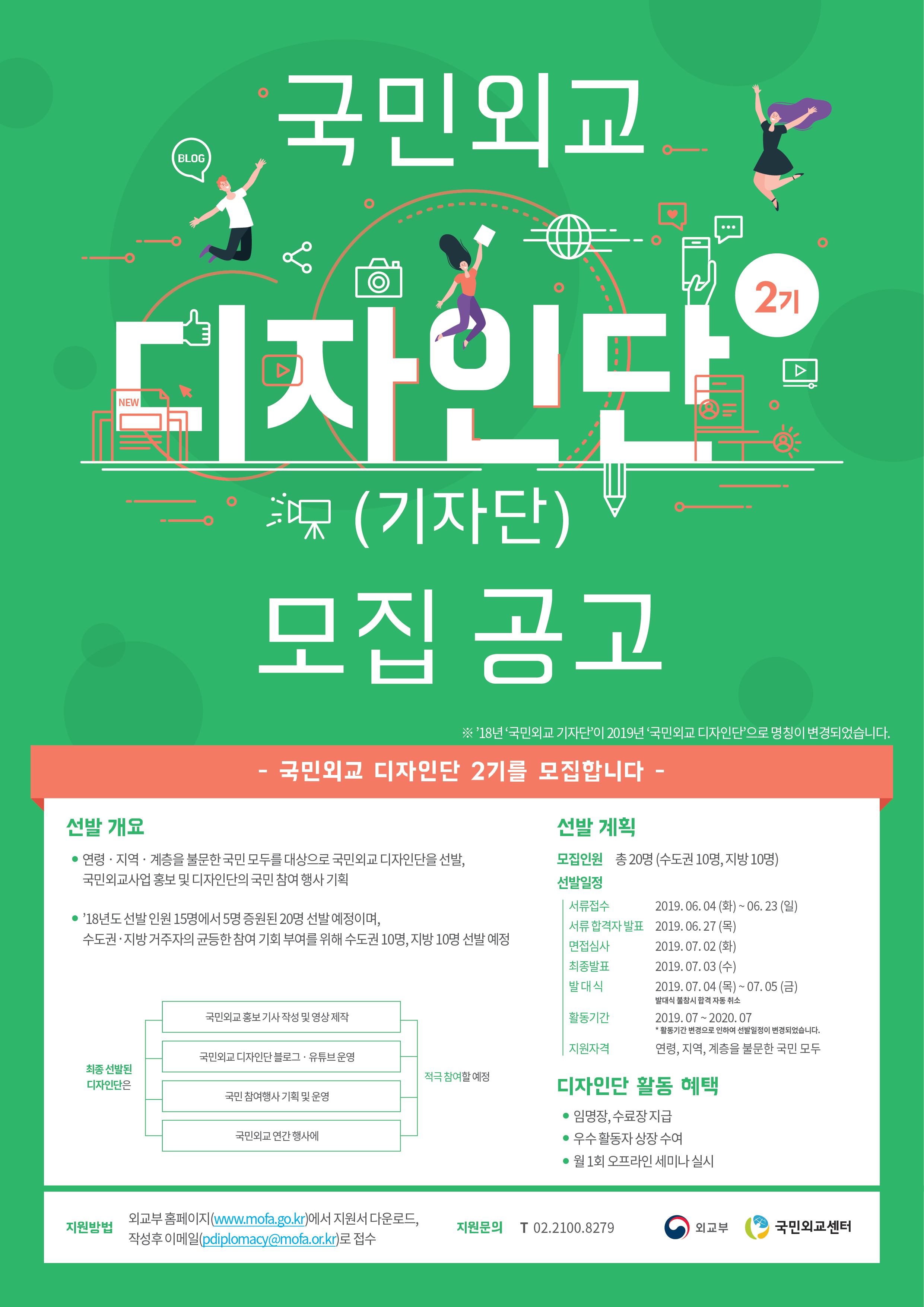 국민외교 디자인단(기자단) 2기
