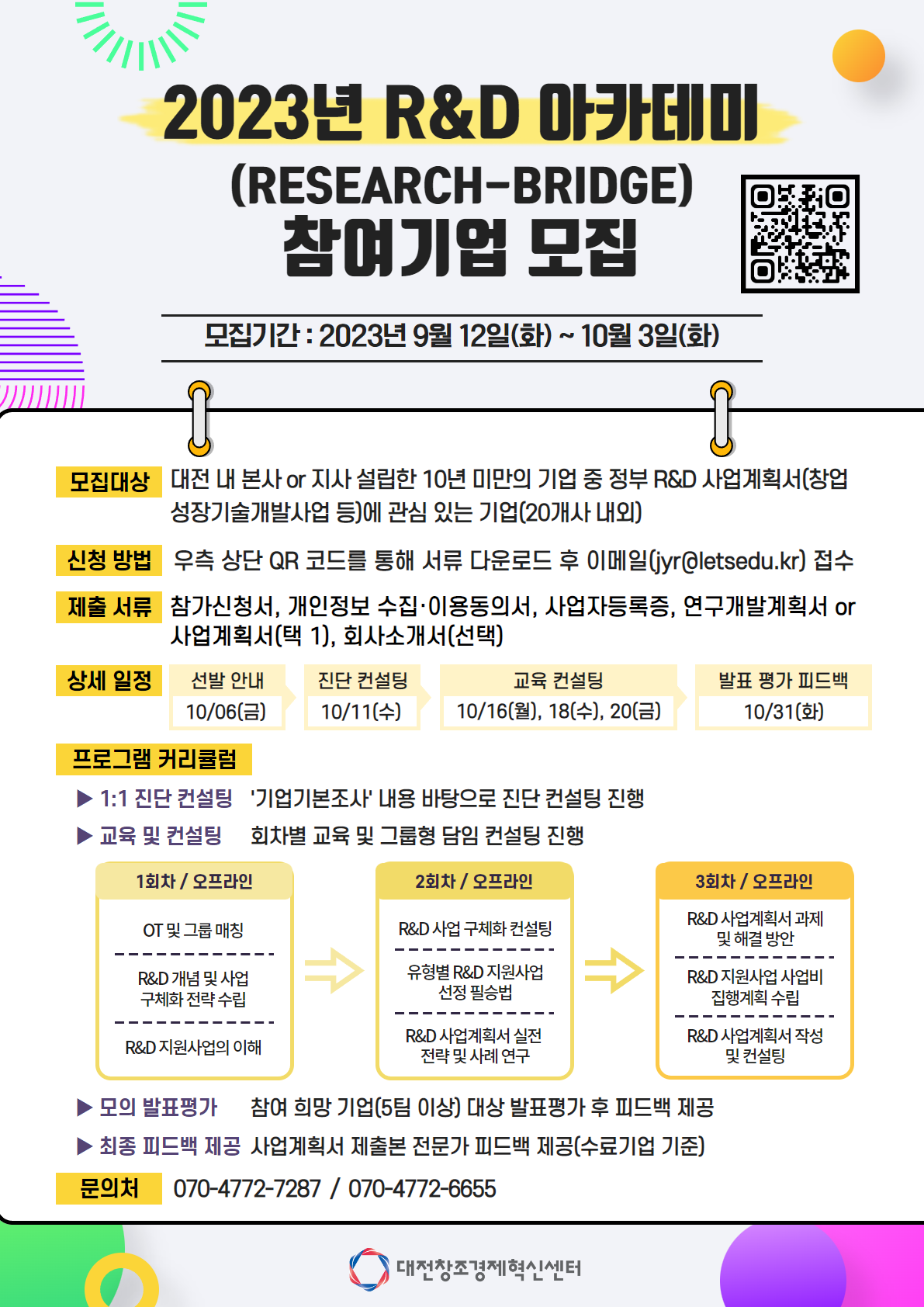 2023년 R&D 아카데미(Research-Bridge)