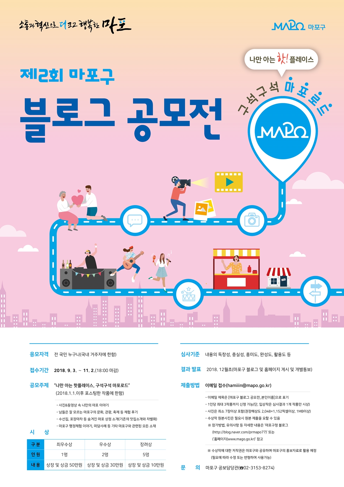 제2회 마포구 블로그 공모전