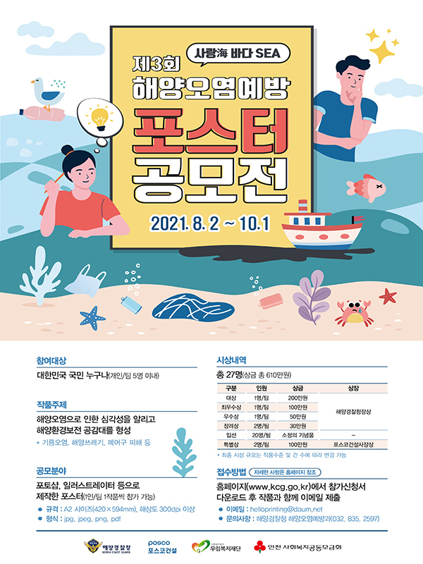 제3회 해양오염예방 포스터 공모전