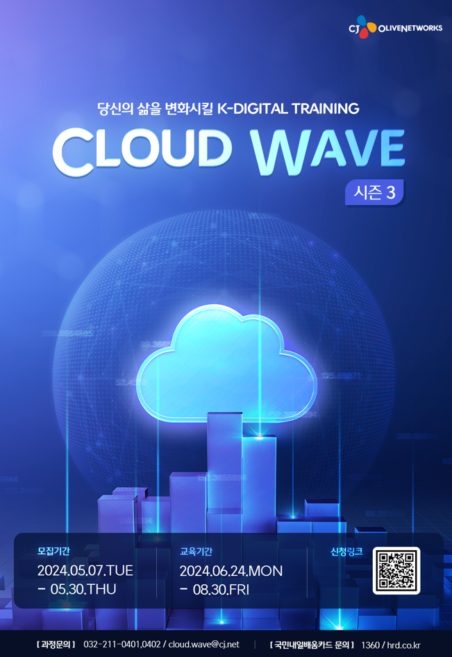[CJ올리브네트웍스]Cloud Wave 3기 모집